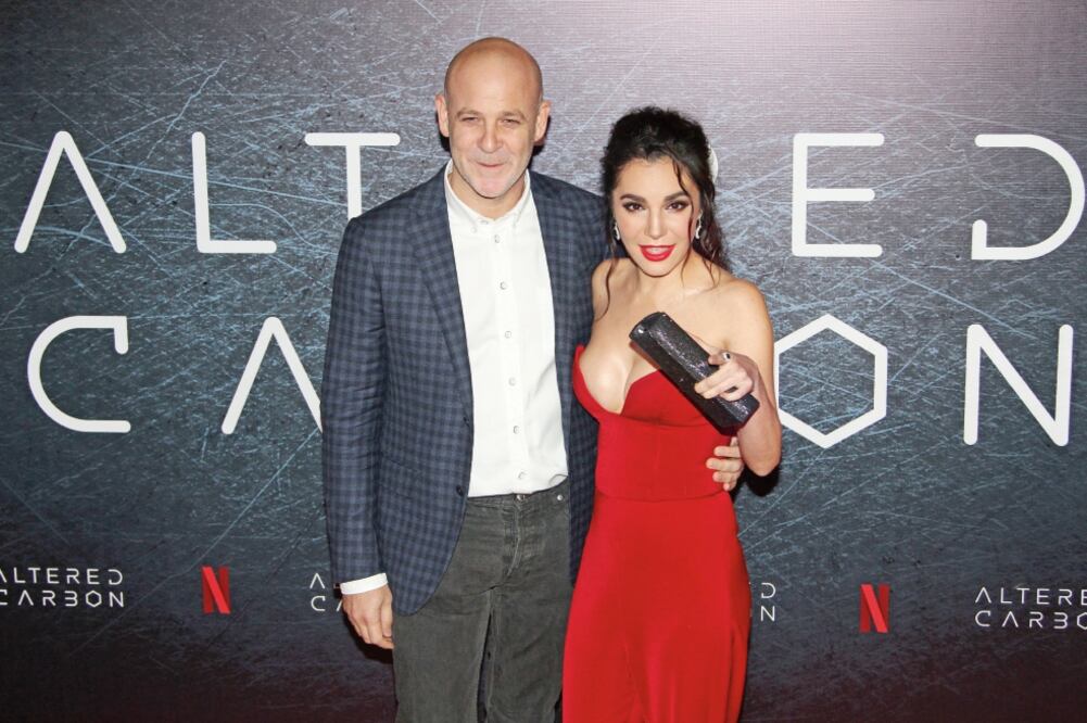 Peter Friedlander, ejecutivo de Netflix, y Martha.