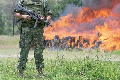 México, el que más destruye droga: PGR