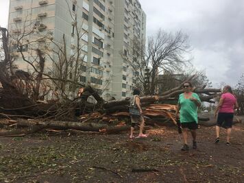 "María" llega a Dominicana tras azotar P. Rico; van 18 muertos en el Caribe