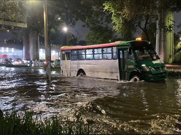 Lluvias provocan caída de árboles y cortos circuitos en CDMX; bomberos atienden 65 encharcamientos