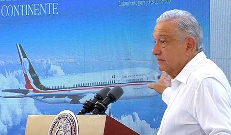 Venta de avión presidencial fue con base en avalúo de Hacienda: AMLO