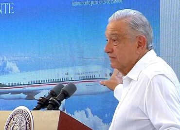 Venta de avión presidencial fue con base en avalúo de Hacienda: AMLO
