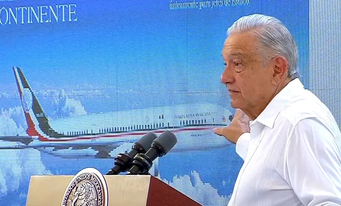 El presidente Andrés Manuel López Obrador manifestó que está muy contento con la venta de la aeronave al gobierno de Tayikistán por más de mil 658 millones de pesos