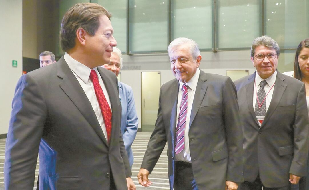 El manotazo de AMLO en Morena