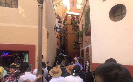Reapertura del emblemático callejón del beso aumenta el turismo en Guanajuato este fin de semana