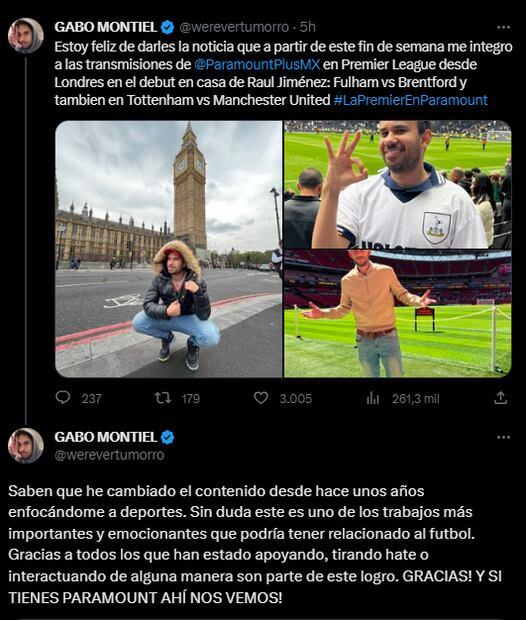 Werever será parte de las transmisiones de la Premier League en México