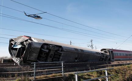 Descarrilamiento de tren en Italia deja dos muertos y 27 heridos