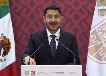 Martí Batres presenta acciones para estudio de microsismos, pozos de agua y renivelación de la Línea B