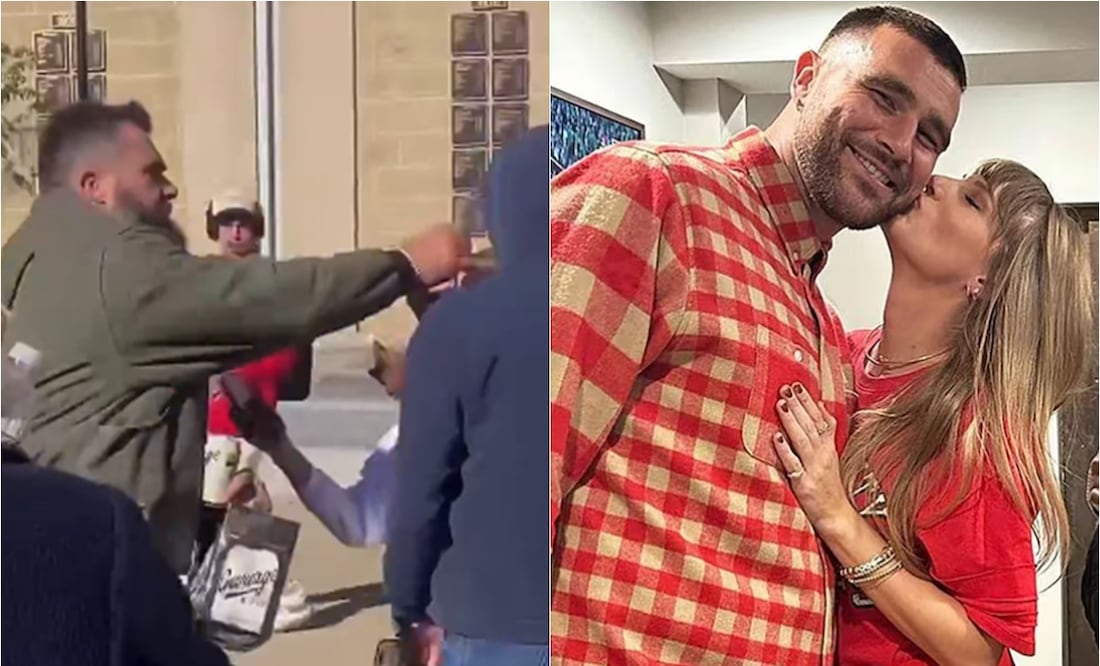 FOTO: ESPECIAL - Jason Kelce explota y rompe celular de aficionado tras ataque a su hermano y Taylor Swift