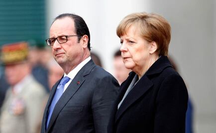 Llaman Merkel y Hollande a cumbre de eurozona