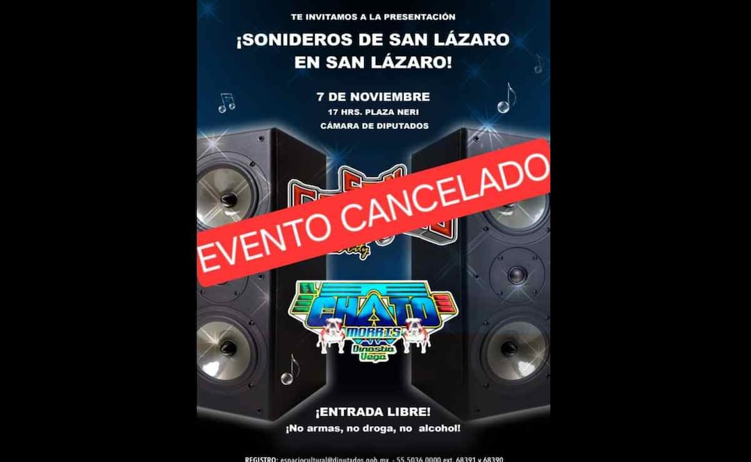 Cancelan evento de sonideros en San Lázaro / Foto: Especial
