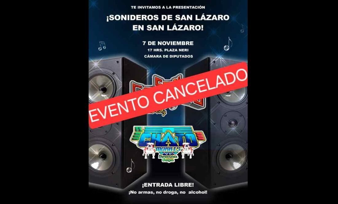 Cancelan evento de sonideros en San Lázaro / Foto: Especial