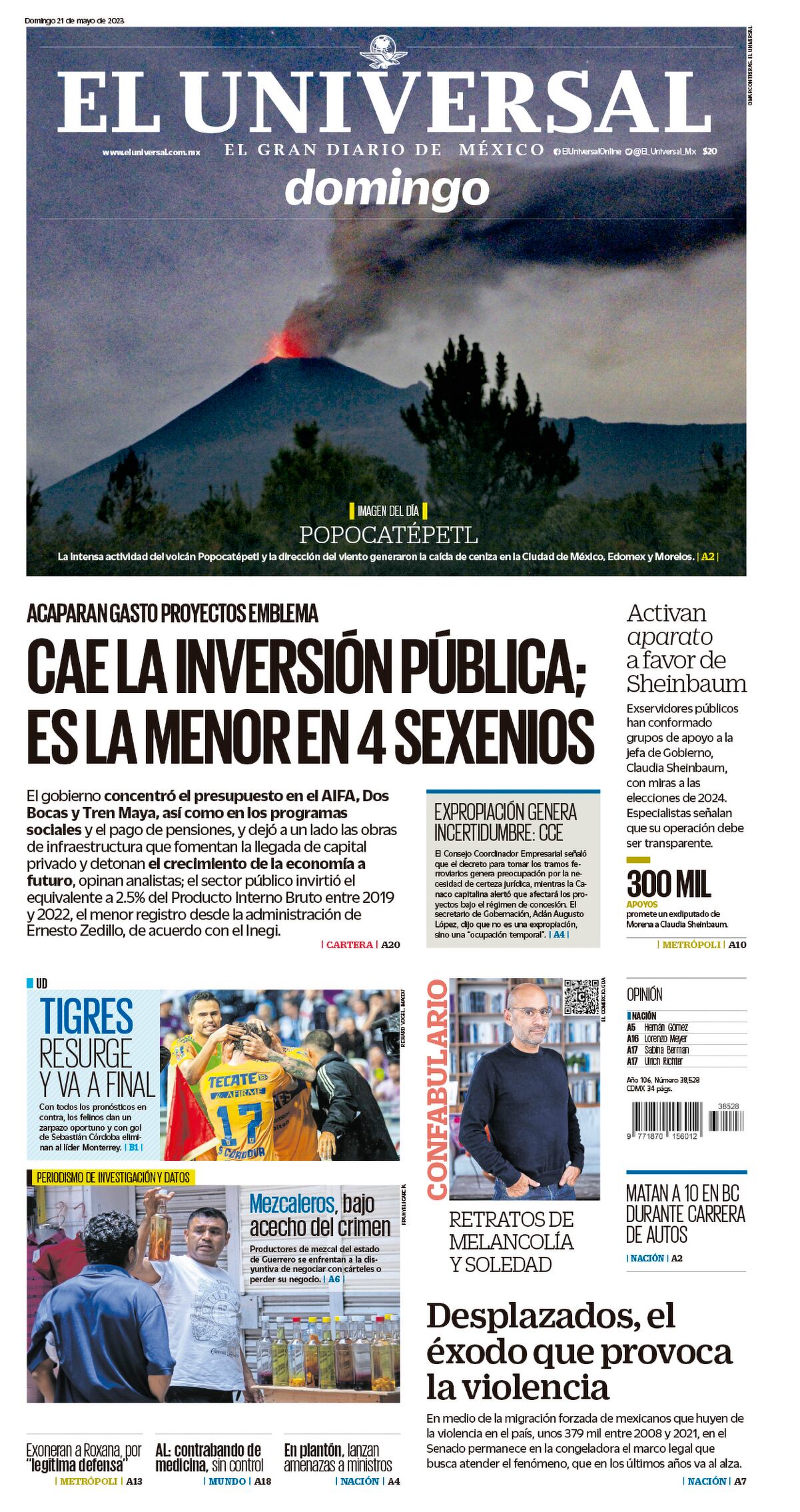 Portada impresa