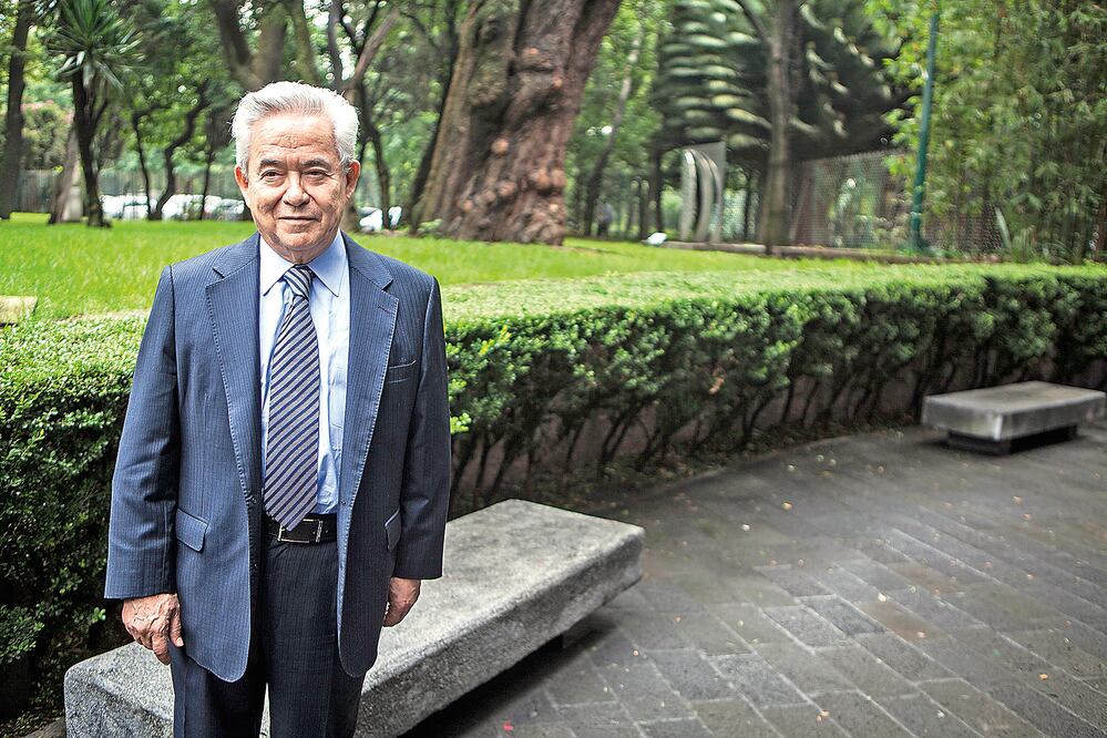 Bernardo Quintana, presidente del Consejo de Administración de ICA, dijo que si se cancela el Acueducto Monterrey VI pueden haber repercusiones legales. Foto: CRISTOPHER ROGEL BLANQUET. EL UNVIERSAL