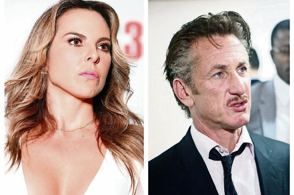 La actriz Kate del Castillo y el actor Sean Penn se reunieron con el ahora preso Joaquín Guzmán (ARCHIVO. EL UNIVERSAL)