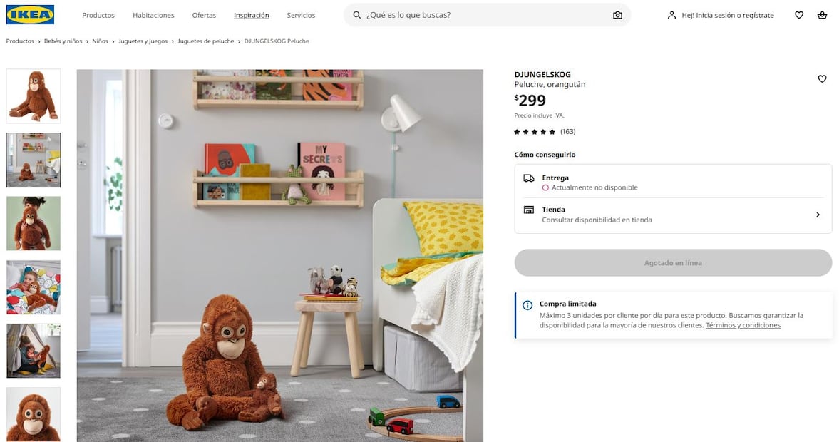 Djungelskog es vendido en la tienda IKEA. Foto: Especial