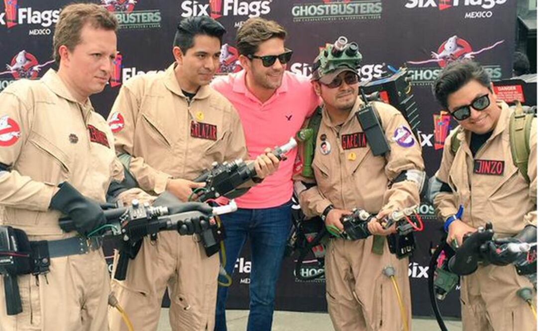 A un año antes de que se estrene la película de "Cazafantasmas 3". FOTO: Twitter @knappmusic