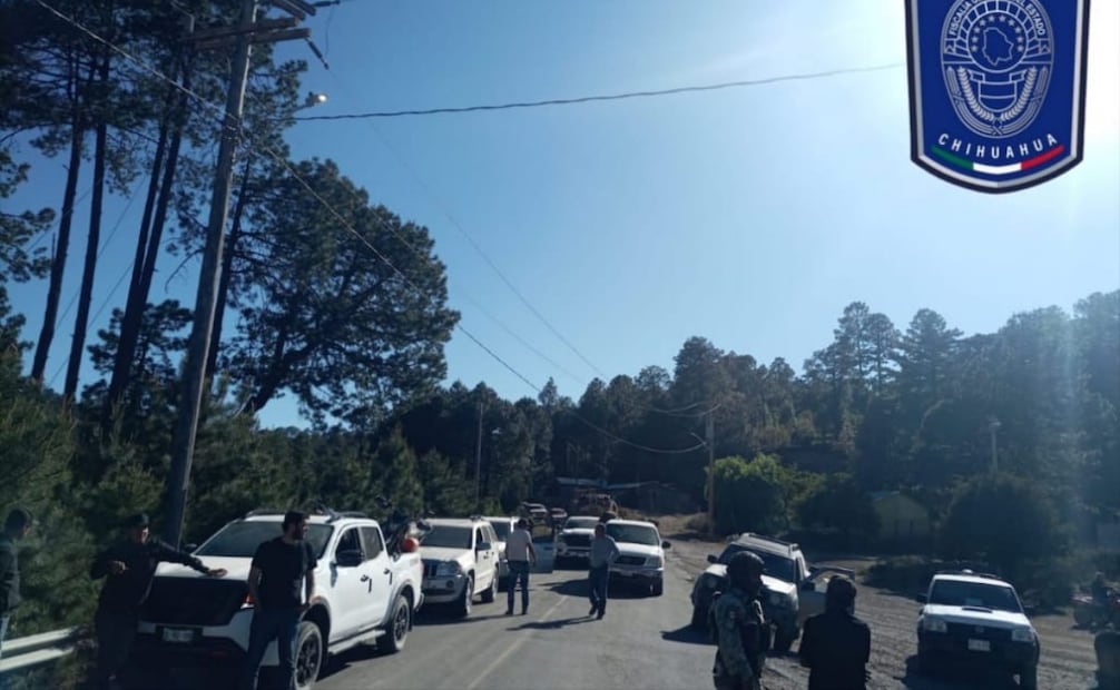 Civiles armados atacan a agentes estatales en Chihuahua; protegían a familias desplazadas.
Foto: Especial.