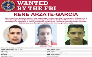 Acusan a René Arzate García, del Cártel de Sinaloa, de narcoterrorismo en EU; sube recompensa a 5 mdd por “La Rana"