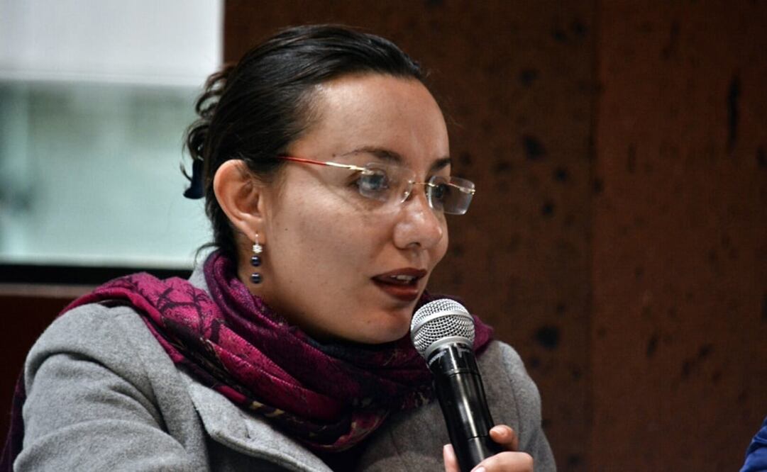 La vocera de la bancada perredista, Cristina Gaytán, consideró tardía la salida de Tomás Zerón del caso Ayotzinapa. /Especial