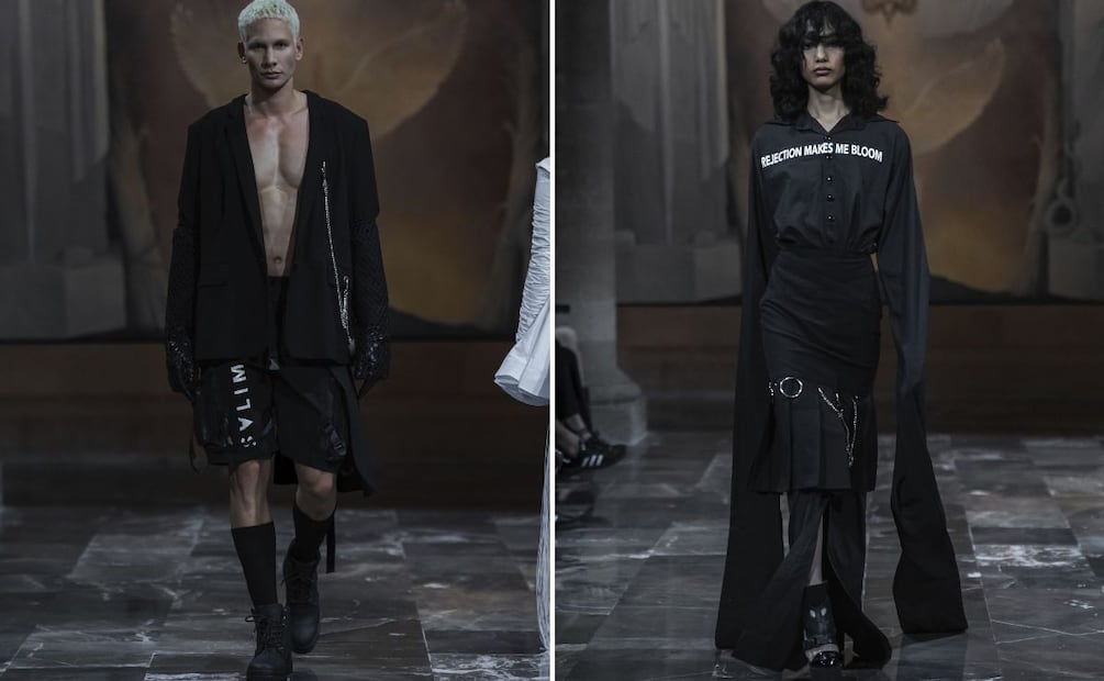 Propuesta de estética oscura y futurista. Foto: Cortesía Sapica