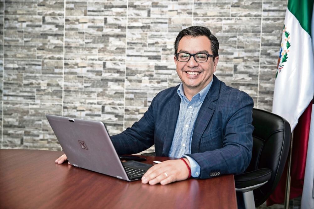 Benito Garnica Torres, gerente de Recursos Humanos de Rangers Swat México, detalló que no hay un nivel de estatura mínimo (FOTOS: CRISTOPHER ROGEL BLANQUET. EL UNIVERSAL)