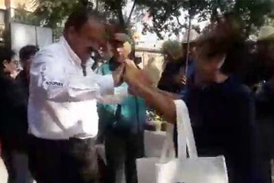 Baila Armando Ahued al ritmo del "Querreque"