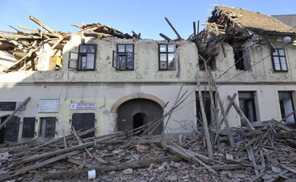 Muere una niña y se reportan daños materiales tras sismo de 6.4 en Croacia