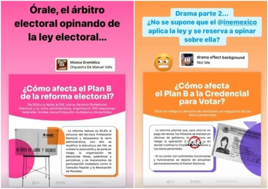 Beatriz Gutiérrez Müller expone 4 “dramas” del INE por el plan B de la reforma electoral