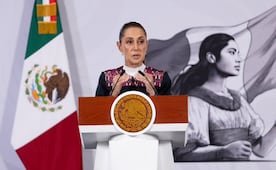 Servicio del Tren Buenavista-AIFA opera "superbién", destaca Sheinbaum; Andrés Lajous reporta "pico de usuarios" por el Mundial