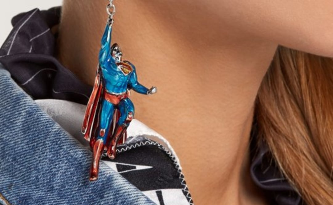 Así son los aretes que Denma Gvasalia ha creado. Foto: cortesía