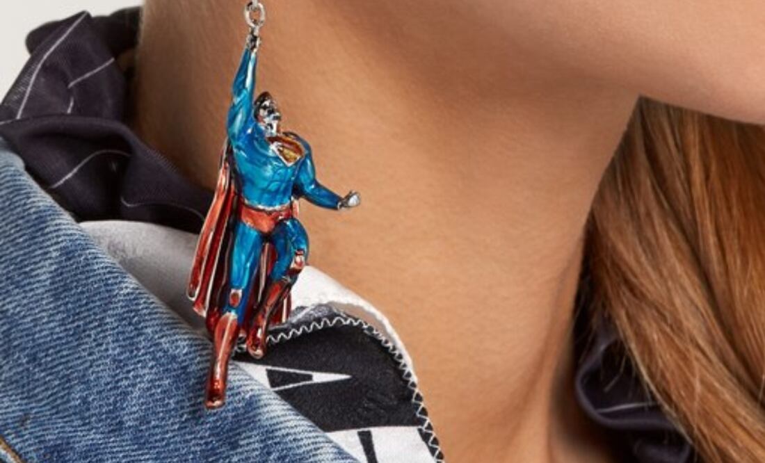 Así son los aretes que Denma Gvasalia ha creado. Foto: cortesía