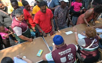 Más de mil migrantes reciben ayuda humanitaria en albergue temporal de Tláhuac