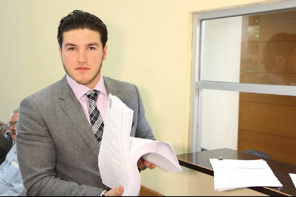 Samuel Alejandro inició en la política en la organización Rescatemos Nuevo León, que le permitió postularse como candidato a diputado local, con la promesa de donar su sueldo para programa social (ESPECIAL)