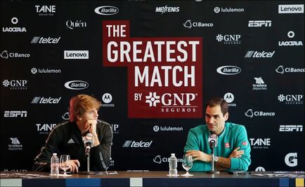 Revive la conferencia previa al partido de Federer vs Zverev