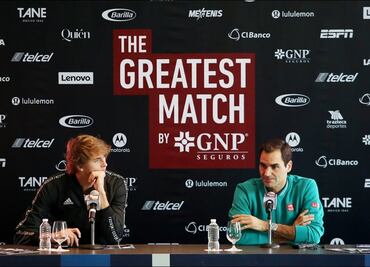 Revive la conferencia previa al partido de Federer vs Zverev