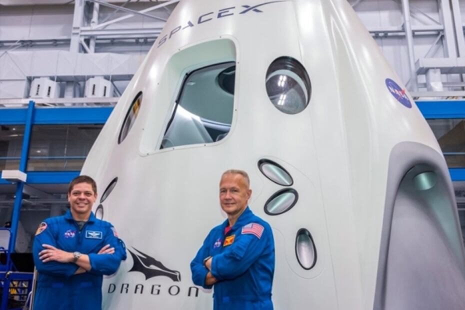 NASA anuncia primer vuelo espacial tripulado de la nave Crew Dragon