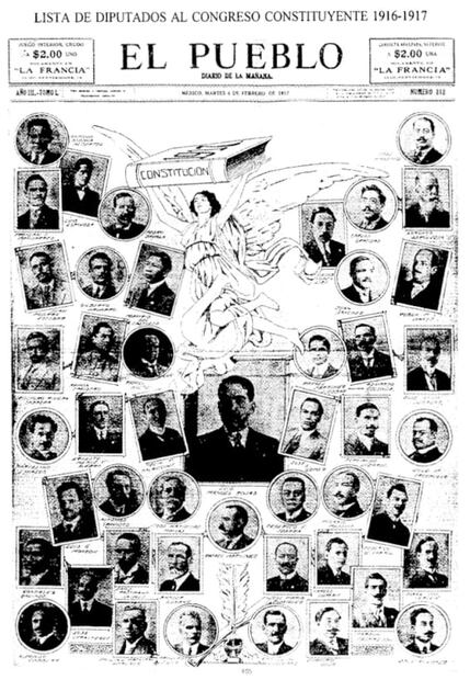 Así surgió el Congreso Constituyente de 1916