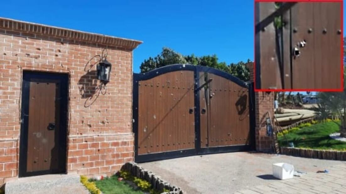 FOTOS y VIDEO. Así quedó la fortaleza donde fue detenido Ovidio Guzmán en Jesús María