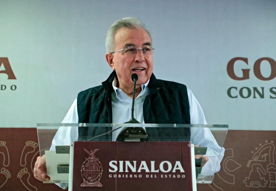 Gobernador de Sinaloa, Rubén Rocha. Foto: Especial