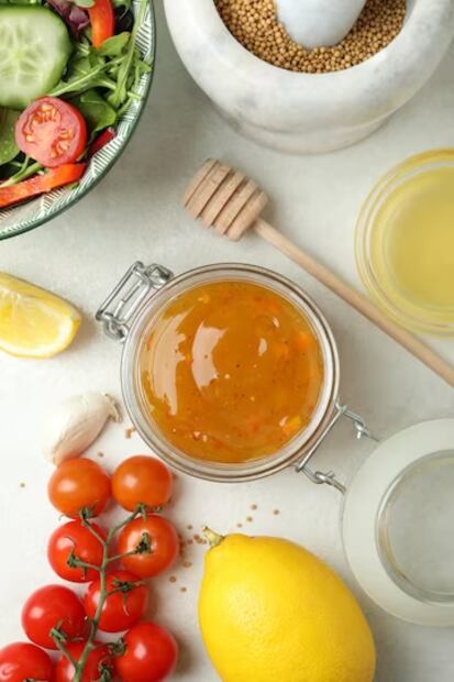 La miel y el tomate son dos ingredientes fundamentales para preparar una mascarilla. Fuente: Freepik