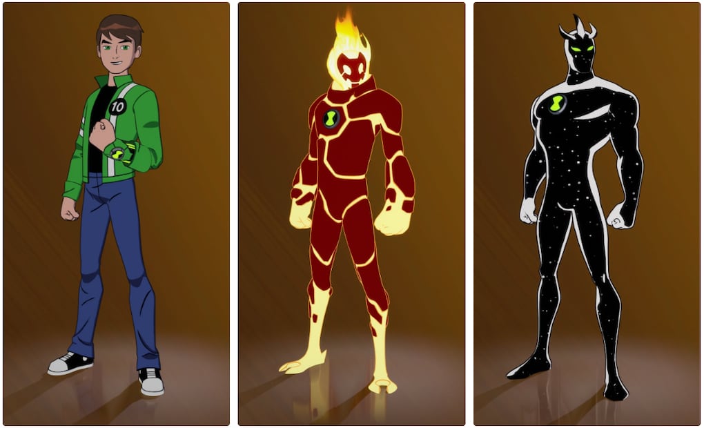 Skins de Ben Tennyson para Fortnite. Foto: Fortnite