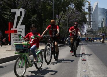 Muévete en Bici CDMX: Consulta mapa y actividades gratuitas del paseo dominical