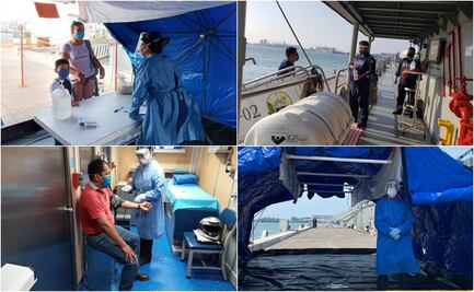 Semar acondiciona buques como hospitales de consulta externa en Veracruz y Acapulco