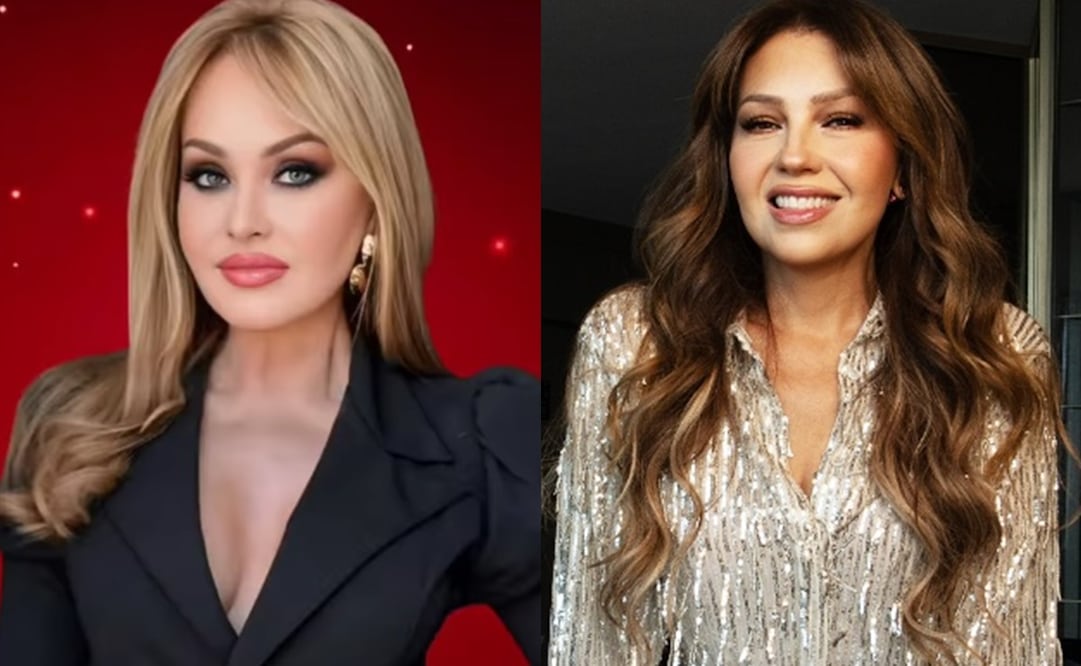 Gaby Spanic y Thalía. Foto: Instagram oficial.
