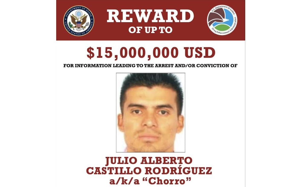 Líderes del CJNG. Foto: Departamento de Justicia