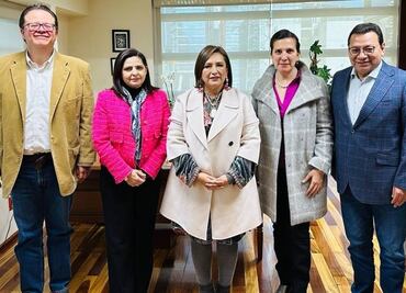 Xóchitl Gálvez se reúne con magistrados del Tribunal Electoral; se ausenta Rodríguez Mondragón