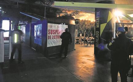 Cierran locales en Mercado Masaryk