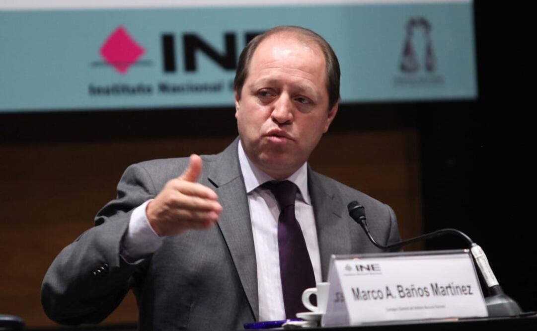 El consejero Marco Baños afirmó que tras la decisión judicial "no me cierro a ninguna posibilidad”. /Archivo - EL UNIVERSAL