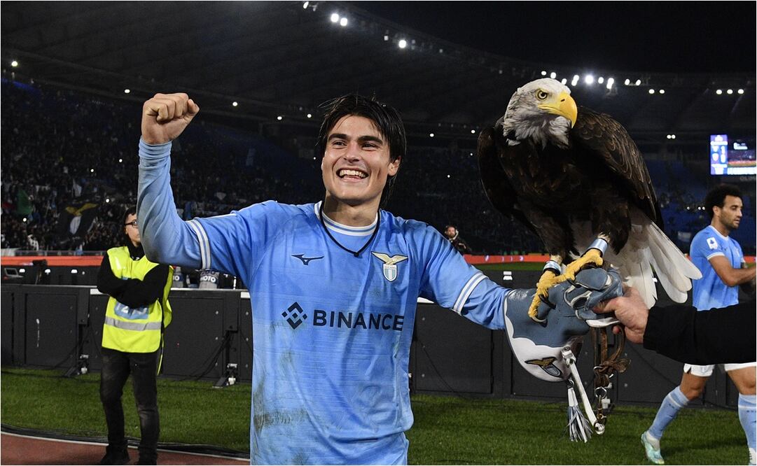 Luka Romero festejando su gol / FOTO: AP